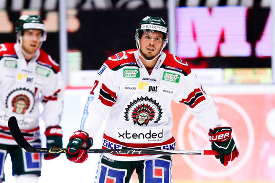 Frölundas Sebastian Stålberg deppar