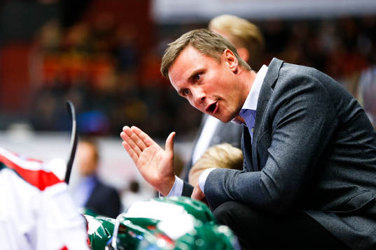 Frölundas tränare Roger Rönnberg