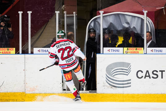 Frölundas Robin Figren får lämna isen