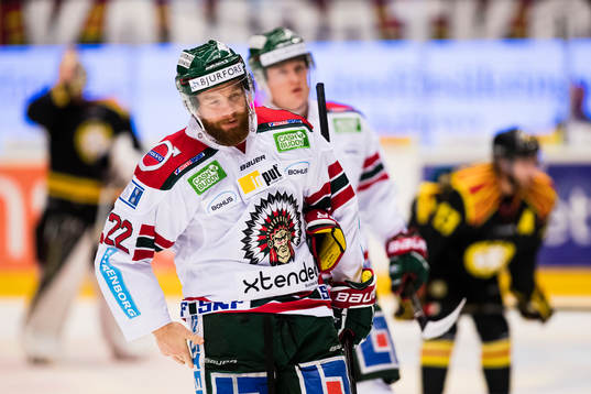 Frölundas Robin Figren deppar