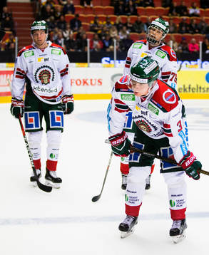 under ishockeymatchen i SHL mellan Brynäs och Frölunda