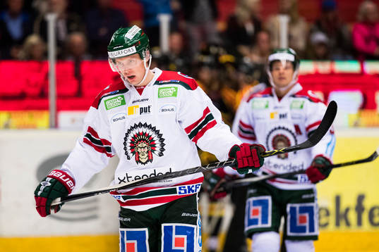 Frölundas John Nyberg deppar