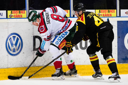 Frölundas John Nyberg och Brynäs Jesper Jensen