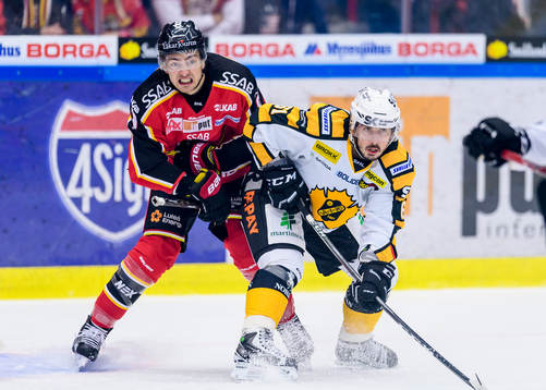 Luleås Johan Forsberg och Skellefteås Fredrik Lindgren
