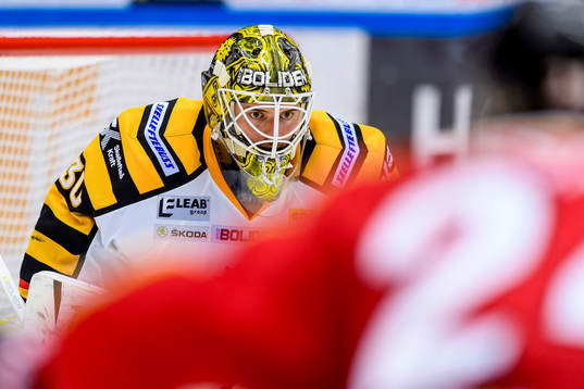 Skellefteås målvakt Gustaf Lindvall