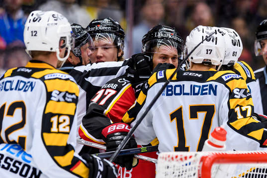 Bråk mellan Luleås Andreas Falk och Skellefteås Pär