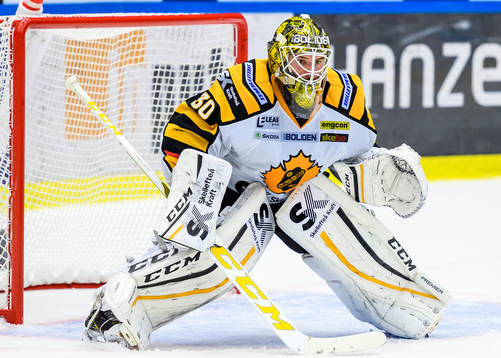 Skellefteås målvakt Gustaf Lindvall