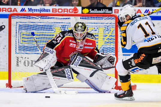 Luleås målvakt Joel Lassinatti
