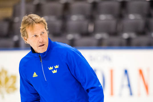 Sveriges assisterande tränare Johan Garpenlöv