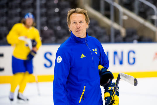 Sveriges assisterande tränare Johan Garpenlöv