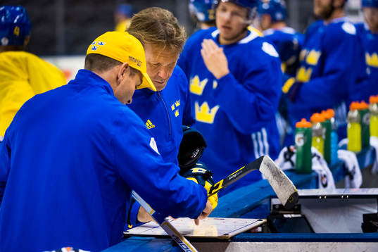 Sveriges assisterande tränare Johan Garpenlöv