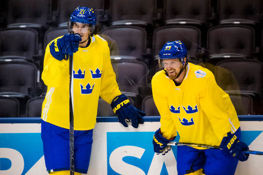 Sveriges Loui Eriksson och Henrik Sedin