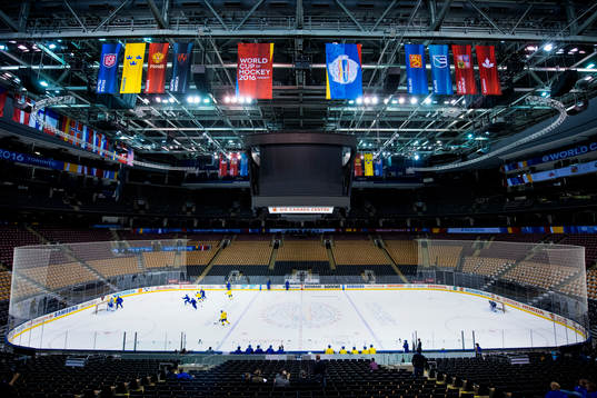 Interiör över Air Canada center