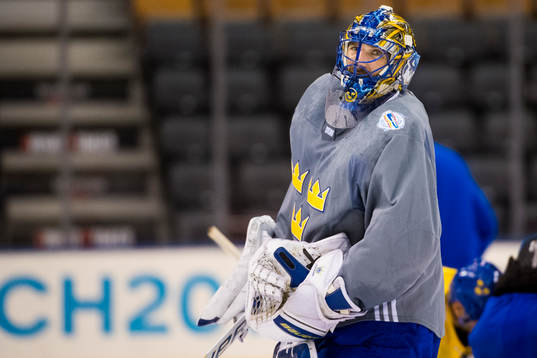 Sveriges målvakt Henrik Lundqvist