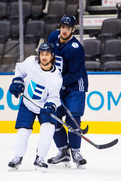 Europas Mats Zuccarello och Anze Kopitar