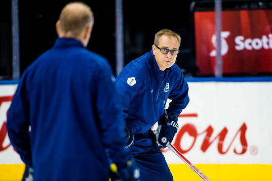 Europas assisterande tränare Paul Maurice