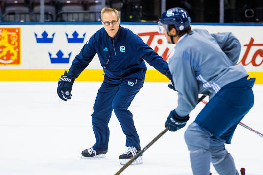 Europas assisterande tränare Paul Maurice