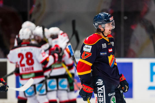 Djurgårdens Linus Johansson deppar