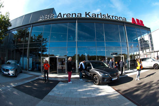 ABB Arena exteriör
