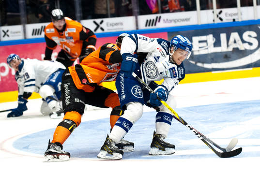 Leksands Lukas Ericsson och Karlskronas Daniel Gunnarsson