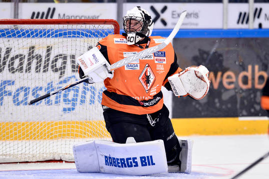 Karlskronas målvakt Johan Holmqvist