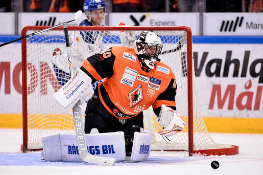 Karlskronas målvakt Johan Holmqvist