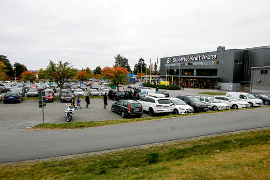 Skellefteå Kraft Arena exteriört