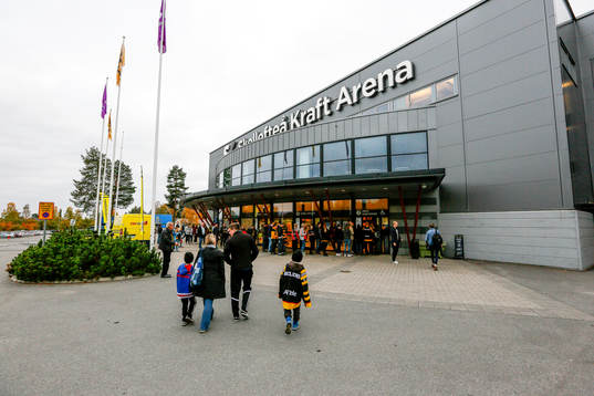 Skellefteå Kraft Arena exteriört