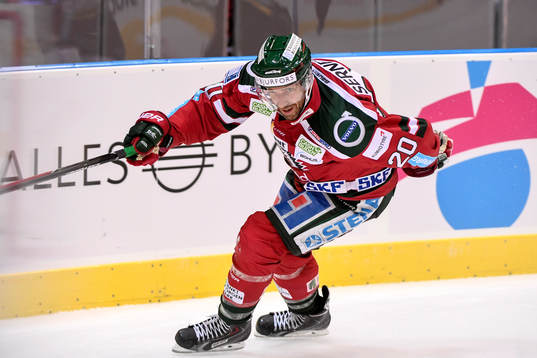 Frölundas Joel Lundqvist jublar