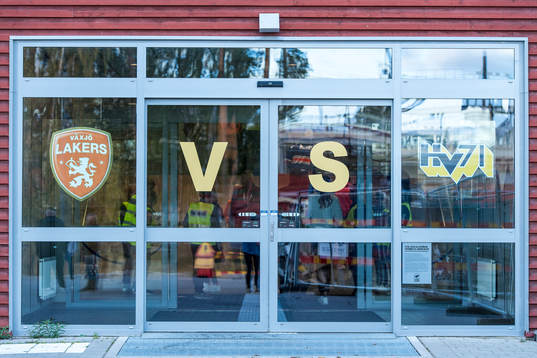 Huvudentré till Vida arena