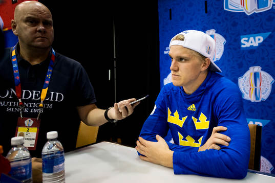 Sveriges Jakob Silfverberg