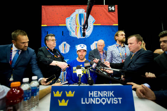 Sveriges målvakt Henrik Lundqvist