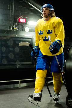 Sveriges Carl Hagelin lämnar Sveriges ishockeylandslags