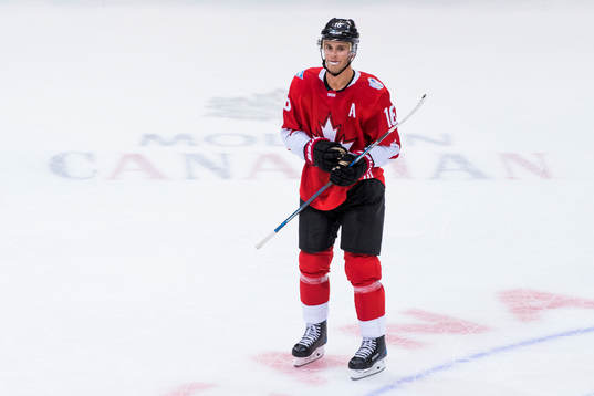 Kanadas Jonathan Toews deppar