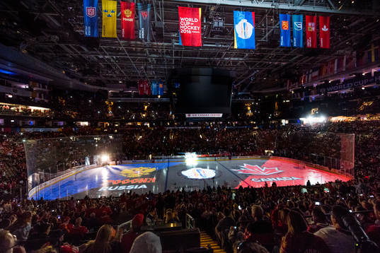 Interiör över Air Canada Center