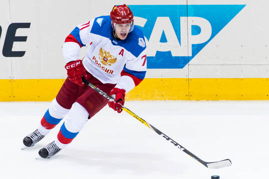 Rysslands Evgeni Malkin