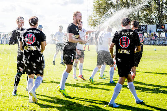 Hittarps Johan Wester jublar