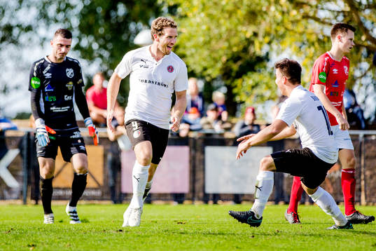 Hittarps Felix Erlanson jublar