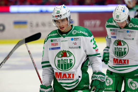 Rögles Filip Karlsson deppar