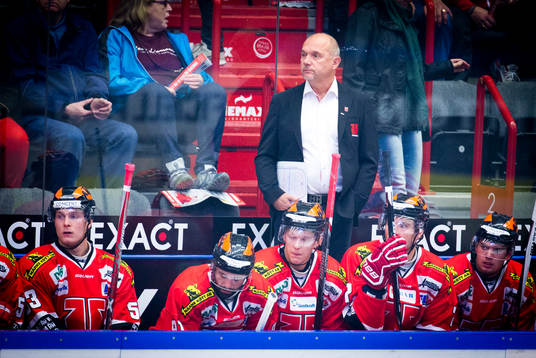 Örebros tränare Kent Johansson deppar