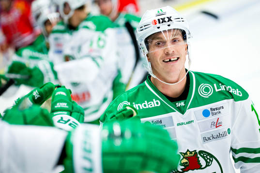 Rögles Bryan Lerg gör 3-4 och jublar