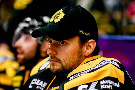 Skellefteås målvakt Gustaf Lindvall