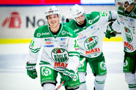 Rögles Bryan Lerg gör 3-4 och jublar