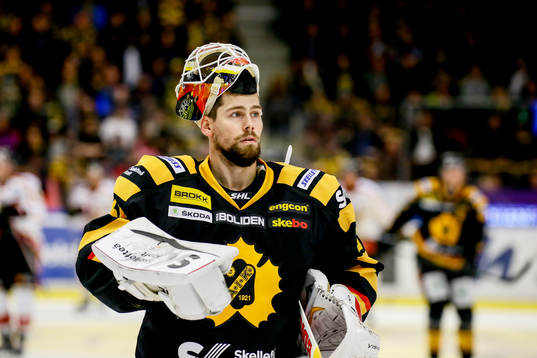 Skellefteås målvakt målvakt Joni Ortio