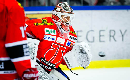 Örebros målvakt Axel Brage
