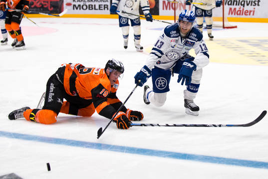 Karlskronas Kristoffer Söder och Leksands Jon Knuts