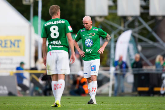 Jönköpings Joakim Karlsson och Tobias Nilsson deppar