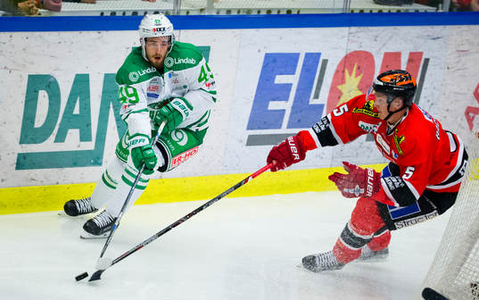 Rögles Sebastian Collberg och Örebros Gustav Backström