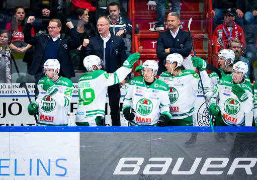 Jubel i Rögles bås