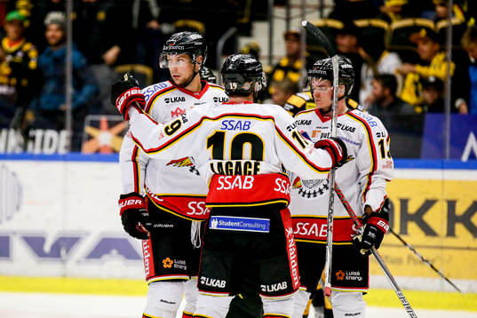 Luleås Johan Harju , Tim Kennedy och Julius Junttila